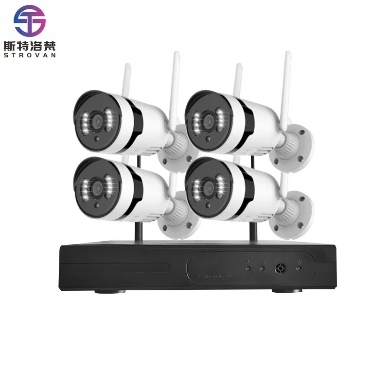

STLF Cross-border Wholesale 3MP/5MP HD Full Color Night Vision IP66 Waterproof Two-way Audio Indoor Outdoor Wireless Surveillanc