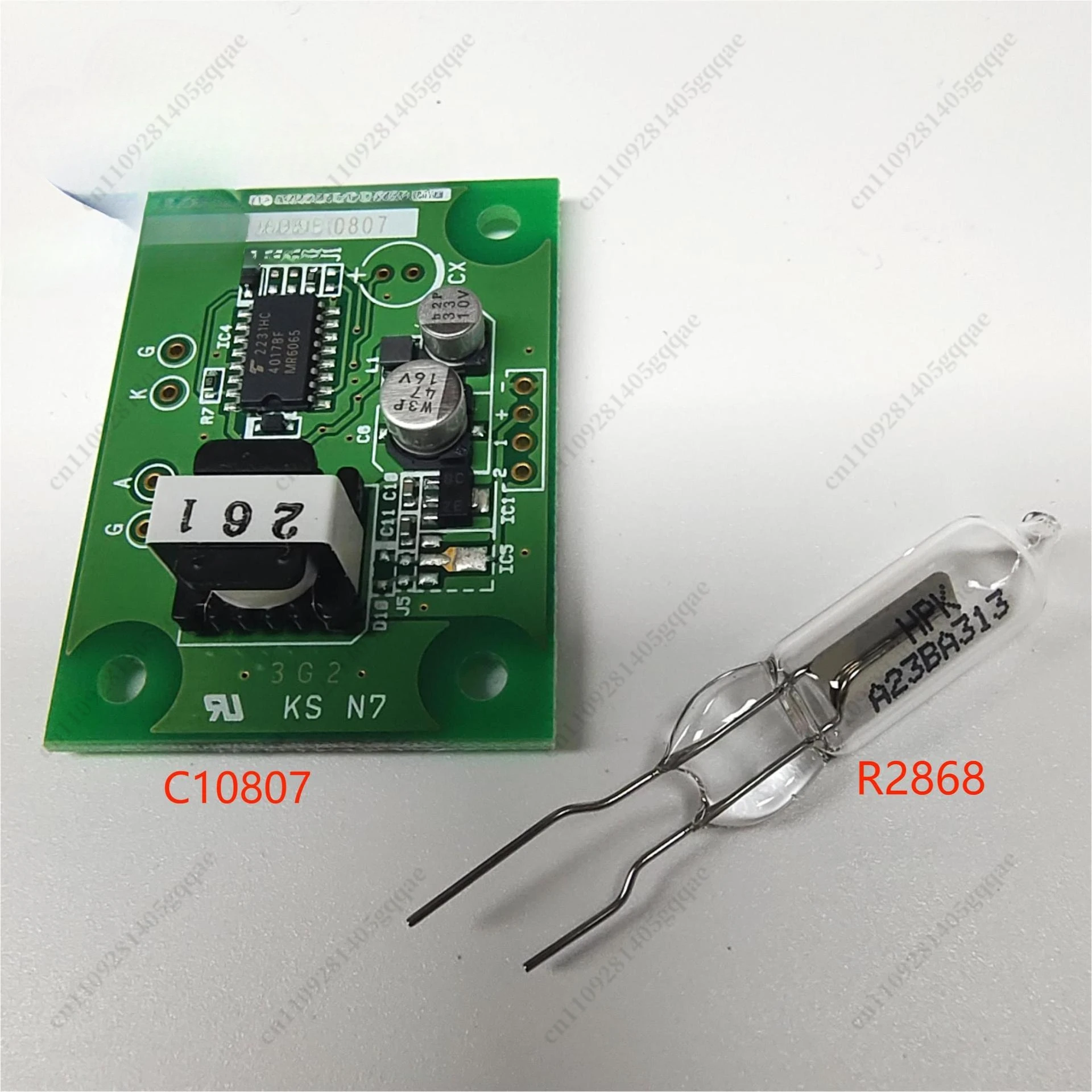 1 Set R2868 + C10807 Flammensensor-Detektor mit Treiberplatine – Detail 4