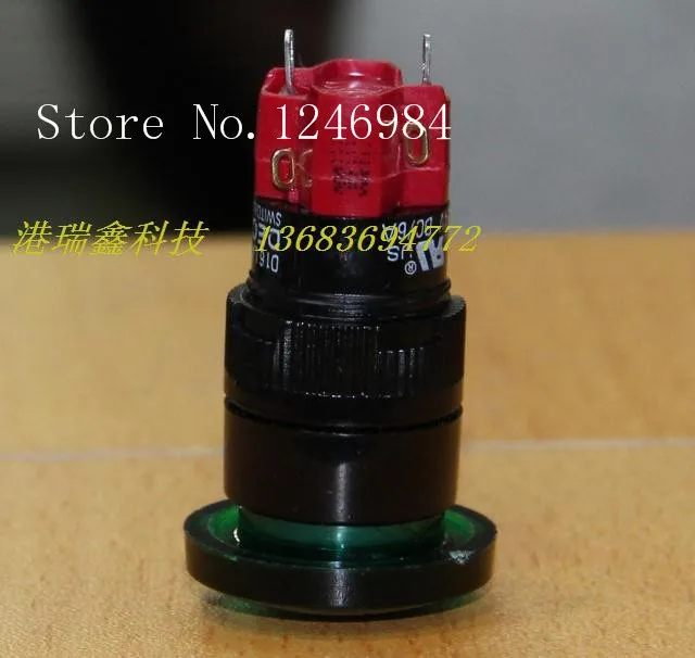 M16 قفل إعادة تعيين زر التبديل ديكا تايوان التحالف التقدمي جولة واحدة أحمر أخضر الفطر رئيس D16LMR1-1AB D16LAR1-1AB-10pcs