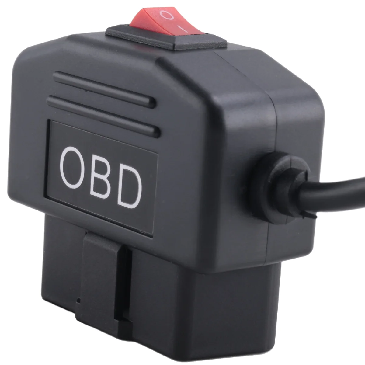 24 ชั่วโมง 5V 3A USB Car Charge สาย OBD Hardwire ชุดสวิทช์ 0.5 เมตรสําหรับ Dash Cam กล้องวิดีโอ DVR F