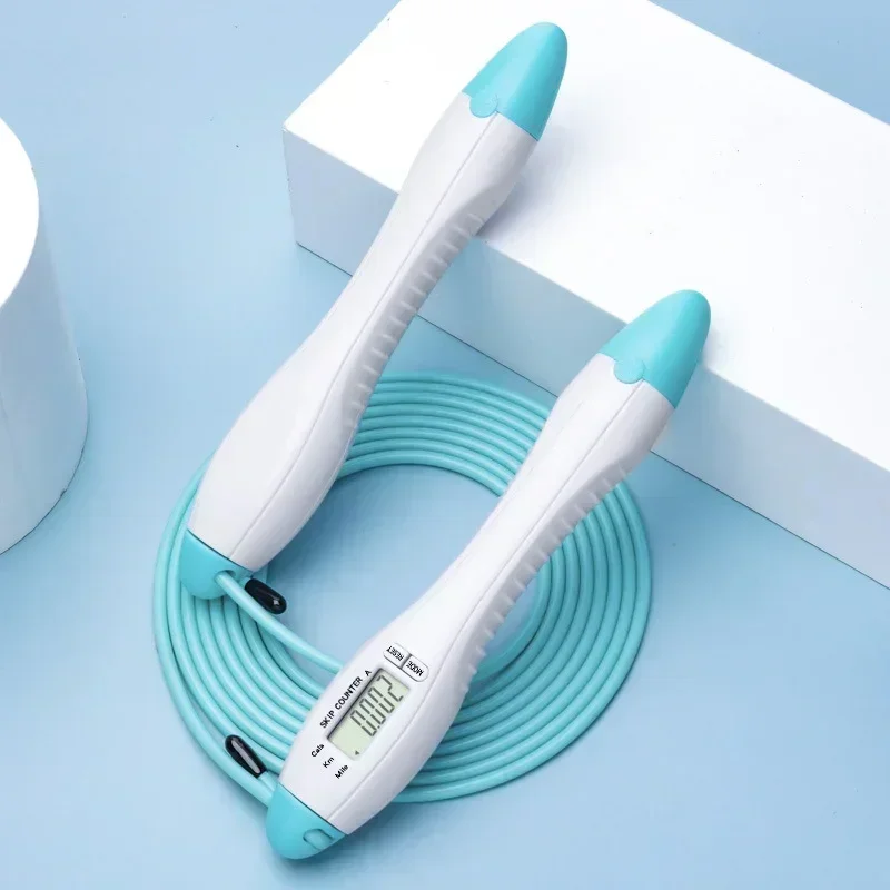 60-second timer bell reminder fitness equipment counting skipping rope test line skipping rope counter calorie student sports eq