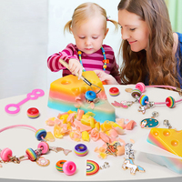 Soap Digging Toys Kit DIY Children Fossil Dig Unicorns Treasure Toy Girl Bracelet Crafts Supplies Christmas Decoration Girl Gift