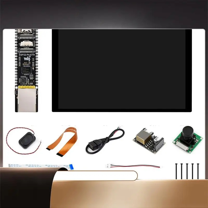 

Waveshare ESP32-P4-POE-ETH Development Board Poe+Camera+10.1Inch LCD Kit RISC-V MCU MIPI-DSI 40PIN GPIO For Xiaozhi AI Deepseek-
