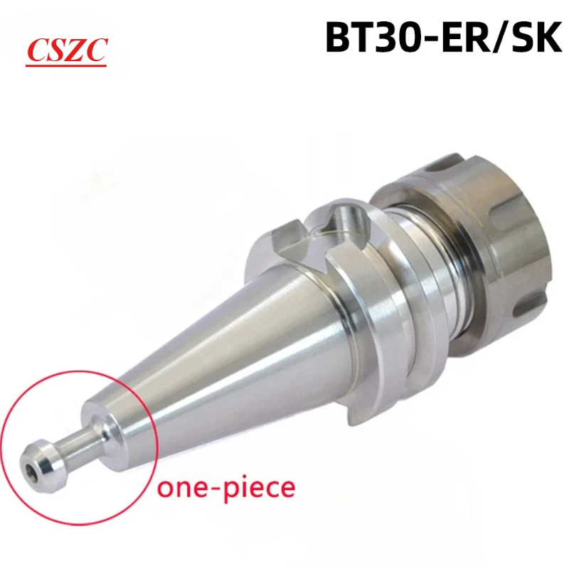 NEW BT30 ER16 ER20 ER25 ER32 SK10 SK16 Tool holder CNC engraving conjoined pull stud BT ER Stainless steel integrated tool shank