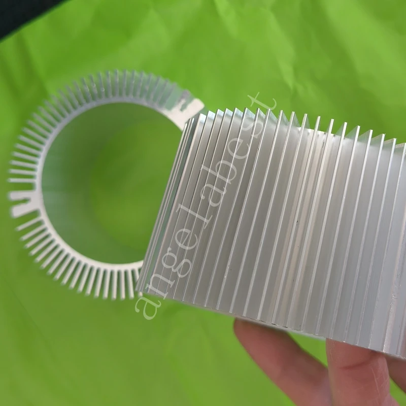 1pcs 85x60mm Length 20mm 30mm 50mm Aluminum Heatsink cooling Round raditor for 20W 30W 50W 100W High Power led