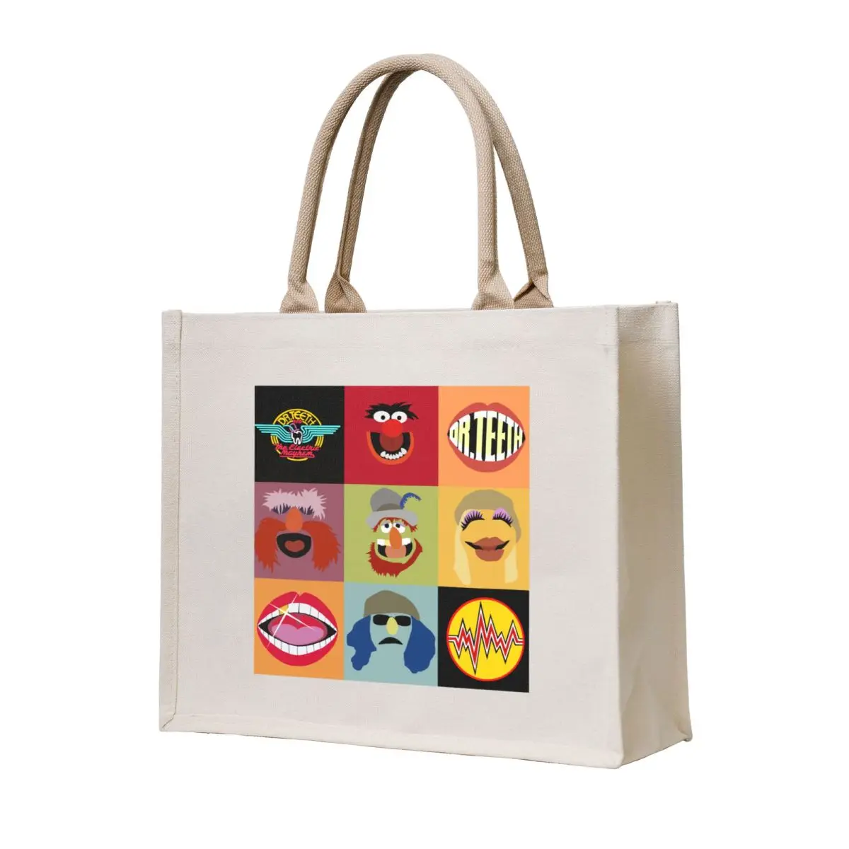 

Dr. Teeth and the Electric Mayhem Tote Bag canvas tote bags woman shopping bag bag luxury women