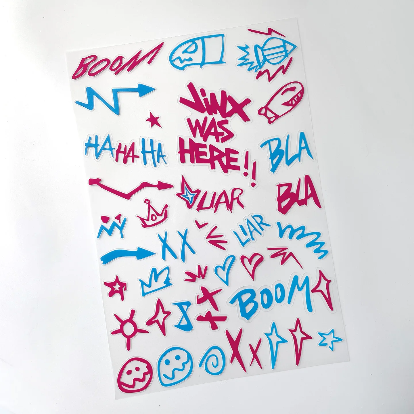 Glitter Limited Graffiti Sticker Set UV Waterproof DIY Stickers For Motorcycle Helmet Bicycle Laptop Scooter Body Vinyl Decor