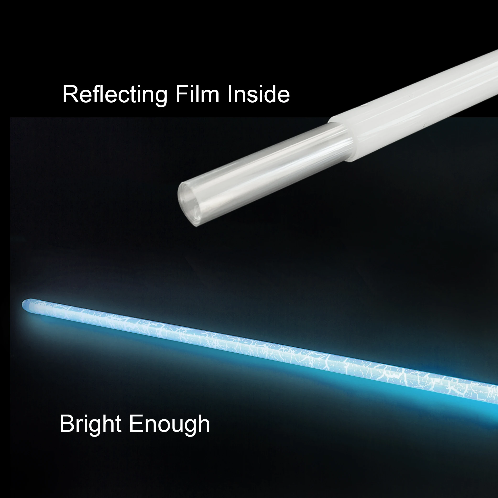 Lama per PC spada laser YDD 7/8 pollici diametro esterno 30,9 pollici (78 cm) di lunghezza