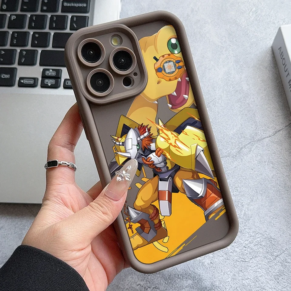 Digimon Agumon Metal Greymon Phone Case for iPhone 16 15 14 Plus 13 12 Mini  11 Pro Max X Xs XR 8 7 Soft TPU Protection Cover - AliExpress 202192403
