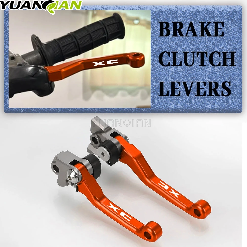 

For 525XC 525 XC 525XCW 525XC-W XC-W 2003 2004 2005 2006 2007 Motorcycle Pivot DirtBike Brake Clutch Levers Cable Lever Handle