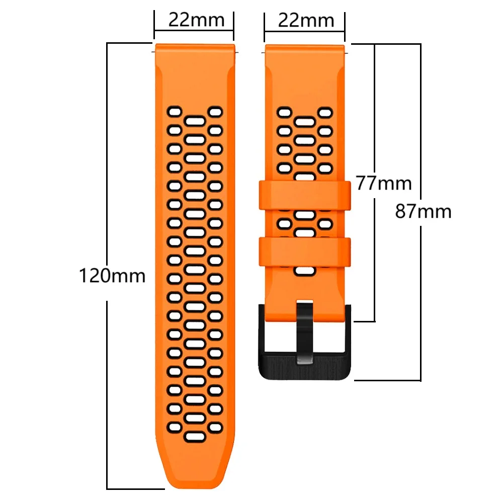 22 มม.สําหรับนาฬิกา Huawei GT5 Pro 46 มม.4 3 Pro สร้อยข้อมือสําหรับ Huawei Honor นาฬิกา GS 3/ buds/GT5/4/3/2 46 มม.