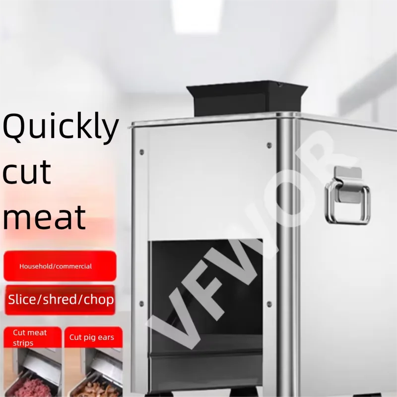 Meat Slicer Commercial Meat Mincer Electric Slicer Fully Automatic Integrated Multifunctional Beef and Potato Meat Slicer