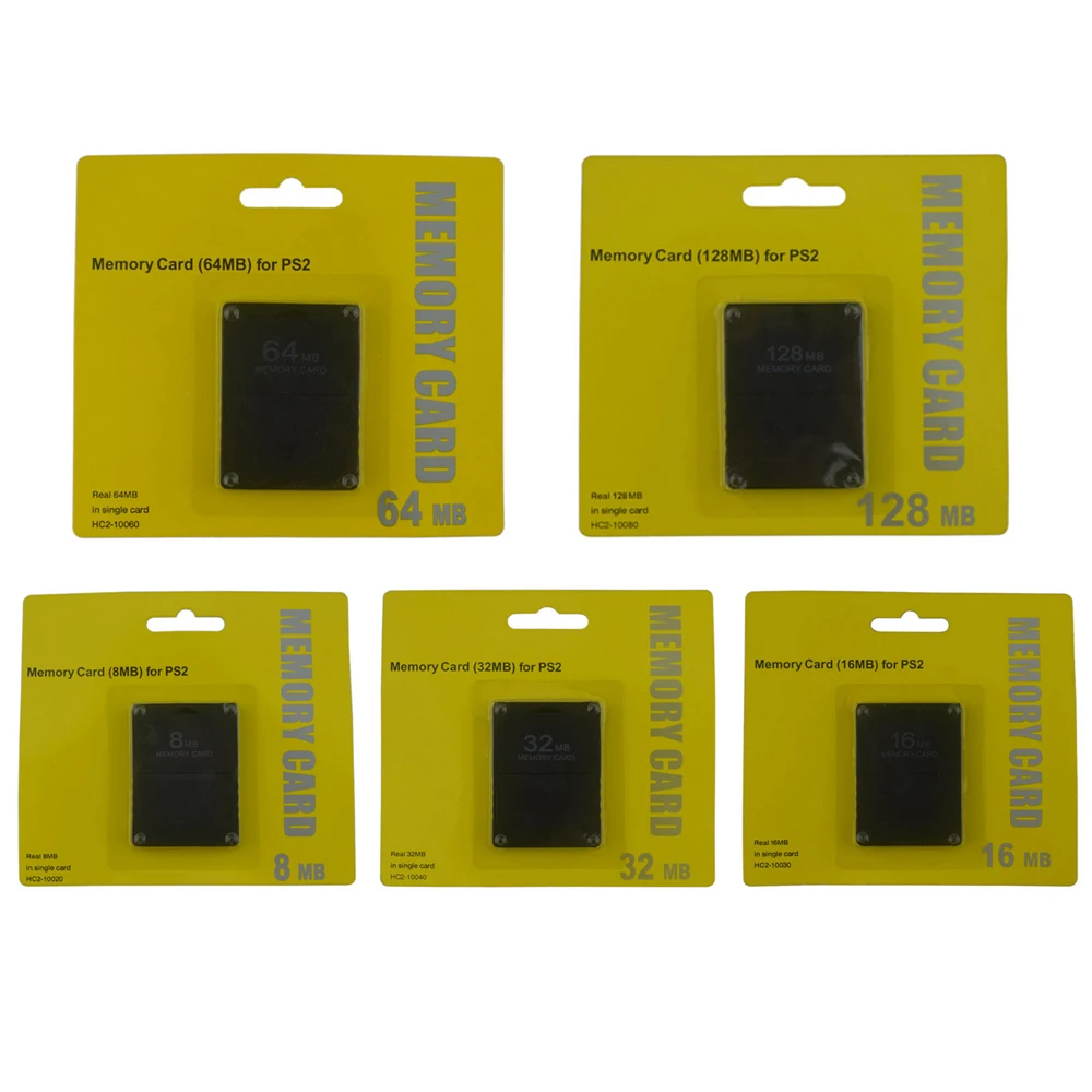 ZUIDID for 10 PCS High Quality for Sony Playstation 2 PS2 8MB 16MB 32MB 64MB 128MB Memory Card