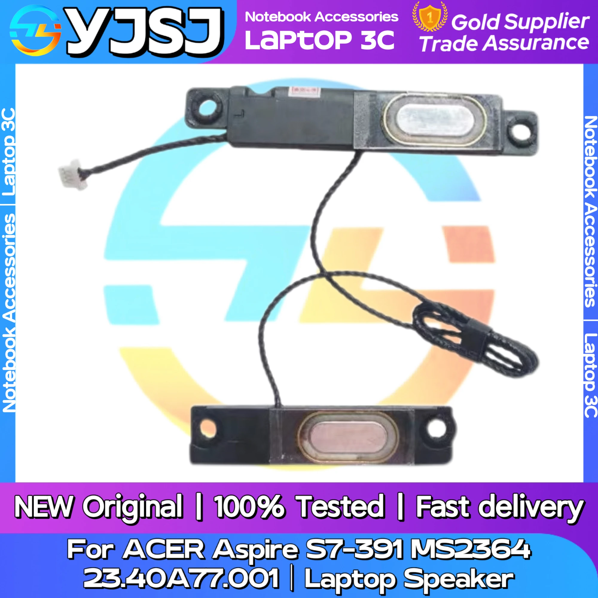 

Новый оригинальный аудиодинамик для ноутбука ACER Aspire S7-391 MS2364 23.40A77.001, встроенный динамик, аудиосистема