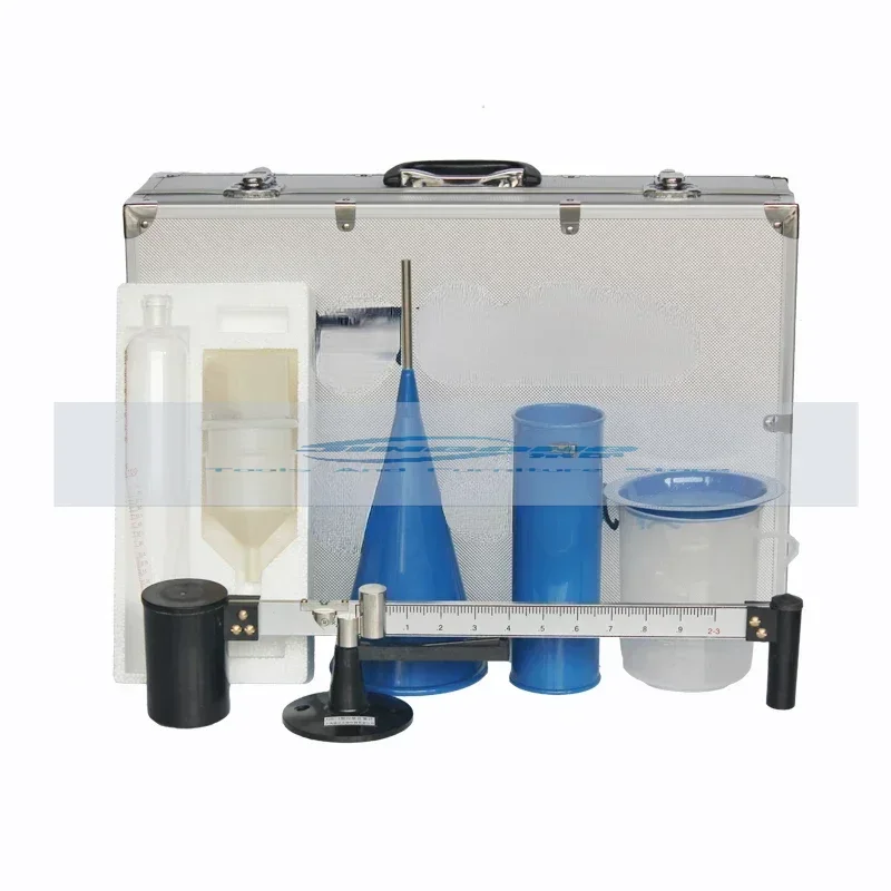 Moddertester Modder Hydrometer Zandinhoud Viscositeitsmeter, Specifieke Zwaartekracht Schaal Aluminium Doos Testmachine