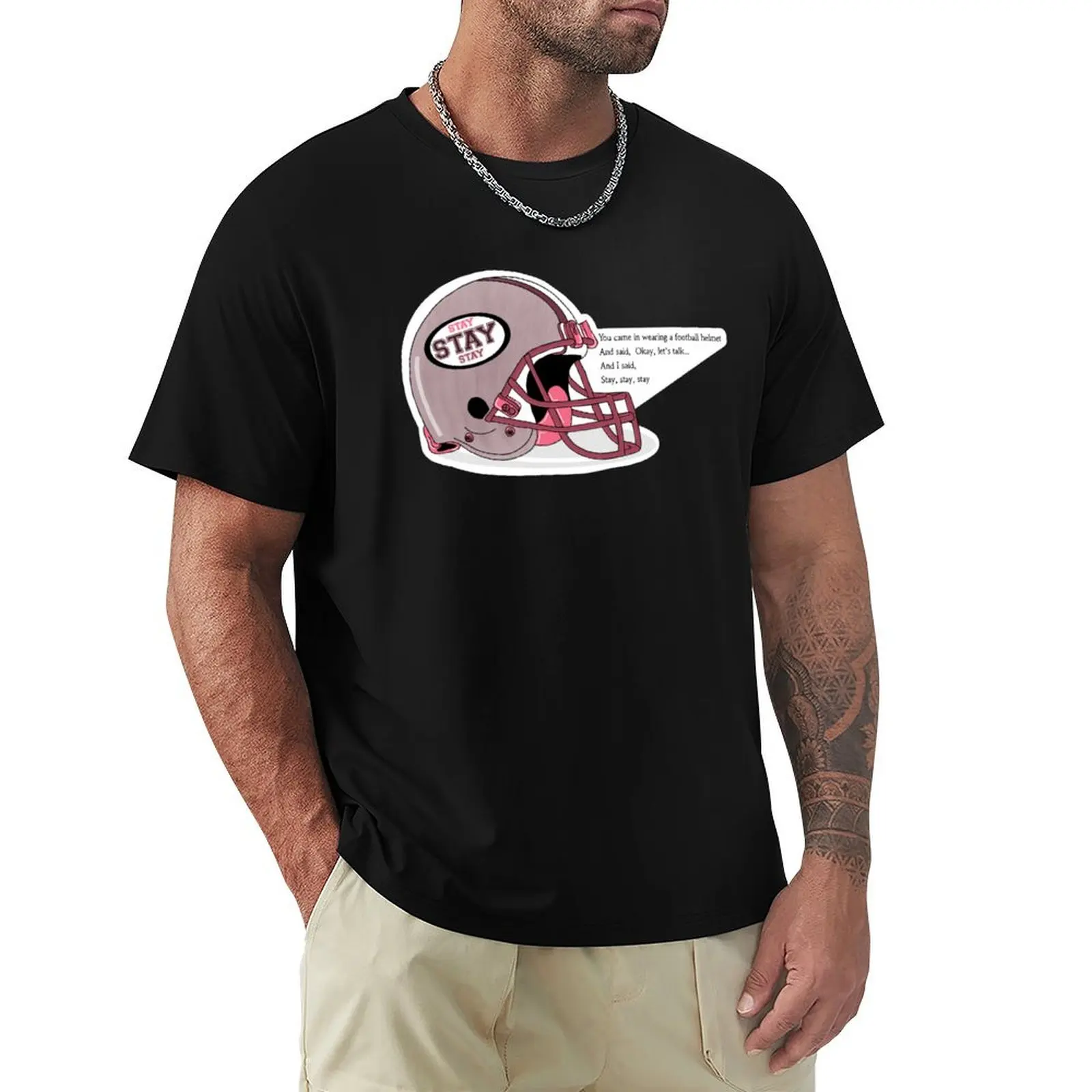 

Stay, stay, stay T-Shirt topping vintage clothes quick drying mens clothing