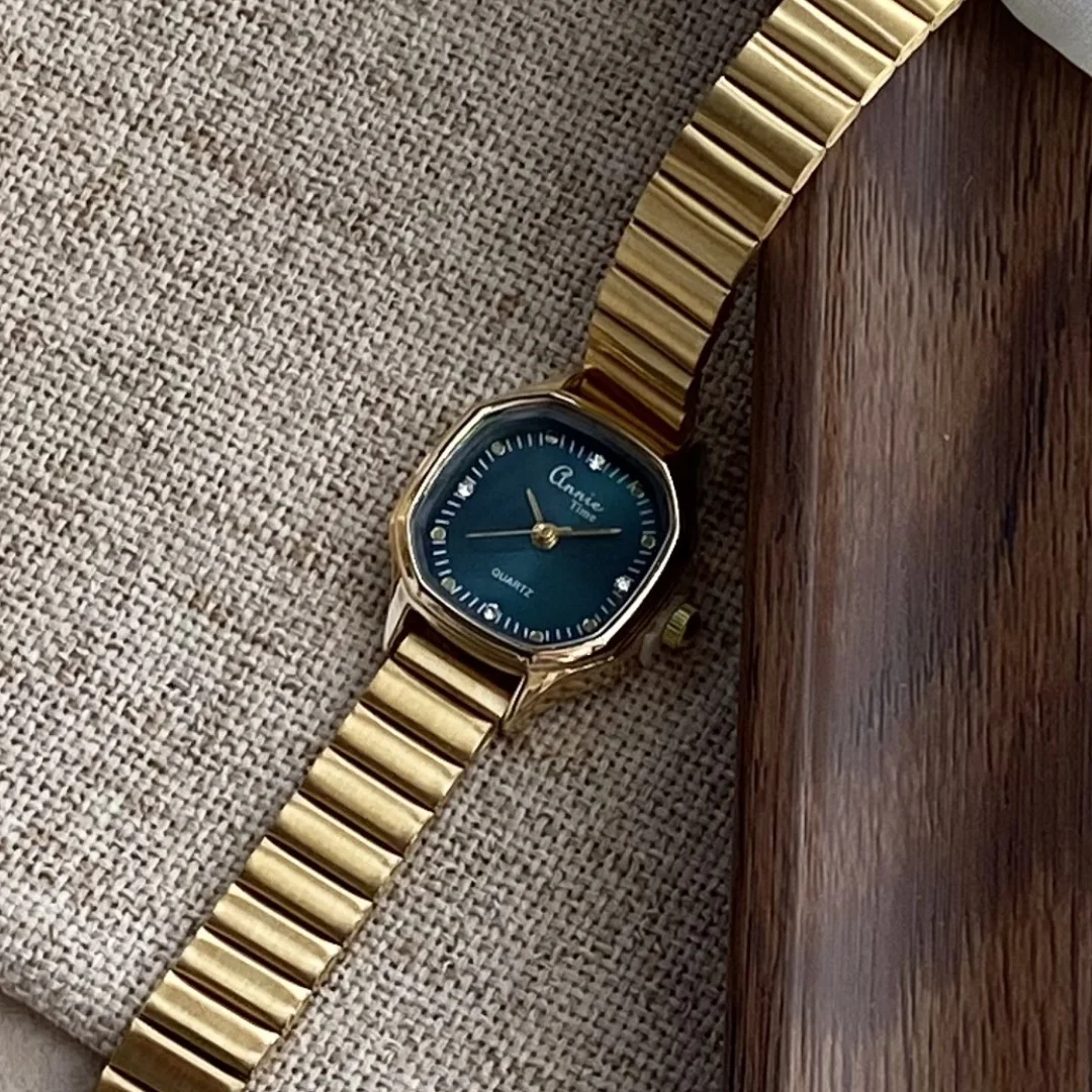 Gold Bracelet Women's Watch Adjustable Stainless Steel Strap Wristwatches Analog Quartz Watches Ladies Clock Relogio Feminino