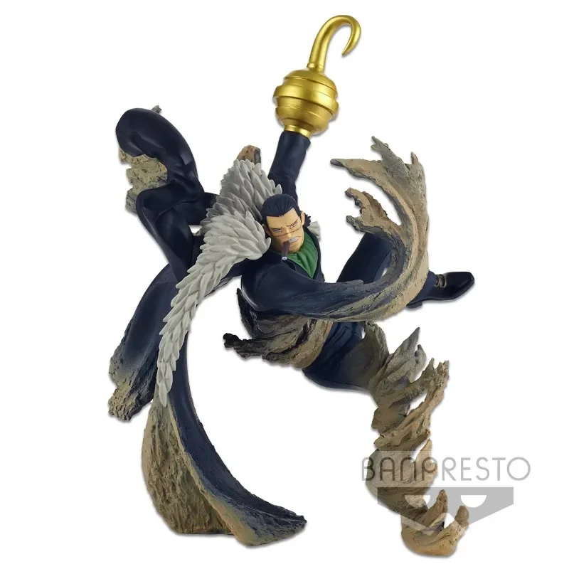 Auf Lager Original Bandai BANPRESTO One Piece Sir Crocodile Desktop Nette Anime Action Modell Figur Sammeln Kind Spielzeug Geschenk