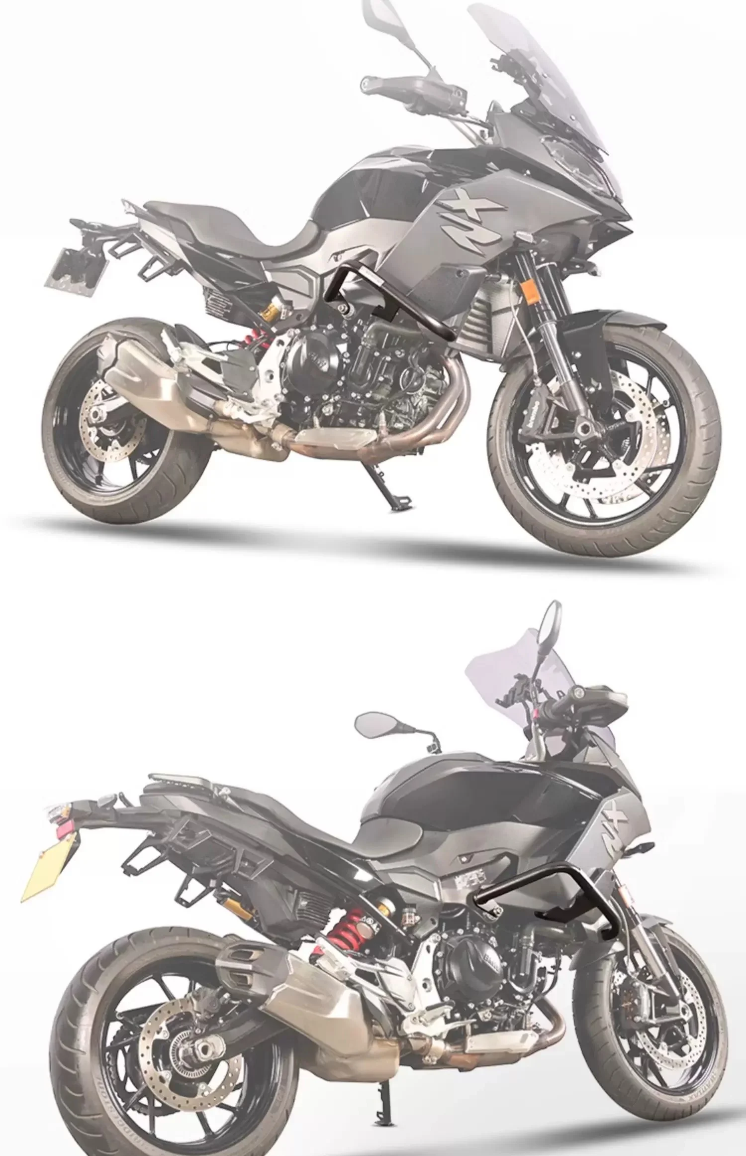 

For F900XR High Strength Steel Tube Anti-Drop Crash Bar Durable Engine Frame Safety Protection Upgrade Parts