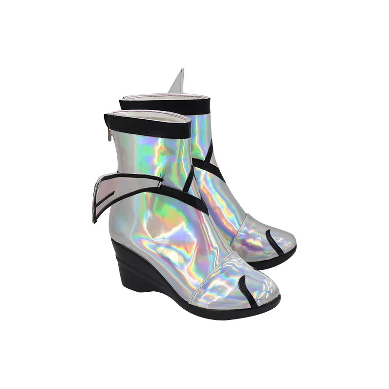 Jogo anime sapatos lol batalha das lendas seraphine botas personalizadas adereços de festa de halloween em tamanhos grandes para homens e mulheres