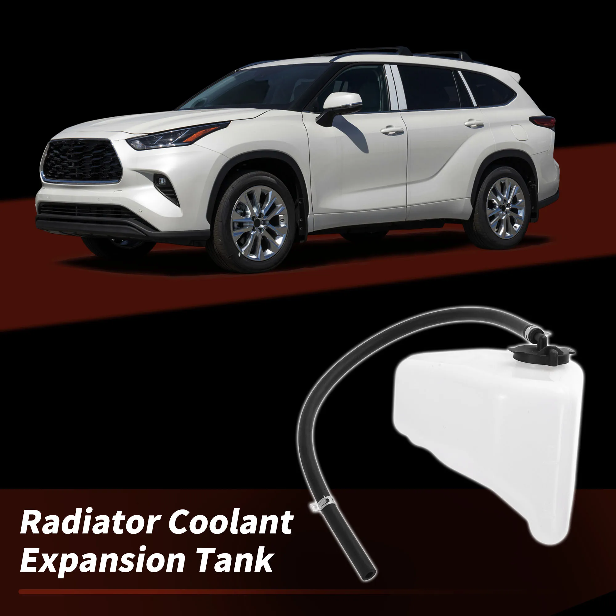 

Бачок расширения охлаждающей жидкости UXCELL для Toyota Highlander L4 2.4L/V6 3.3L No 603326