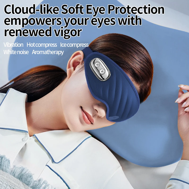 USB Intelligent Heating Sleep Shading 3D Eye Protection Steam Eyes Mask Electric Heating Hot Compress