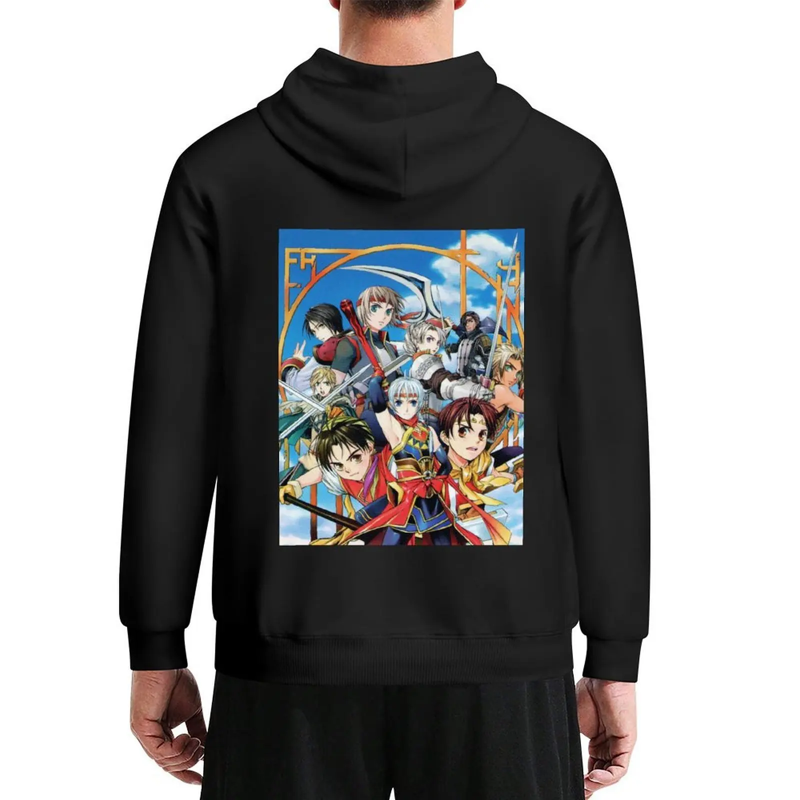 

Suikoden Heroes Hoodie aesthetic clothing korean autumn clothes male clothes autumn clothes man hoodie