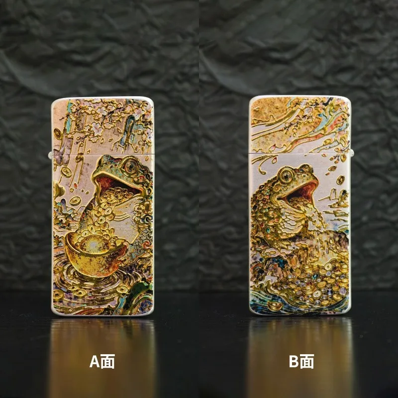 ZORRO ZC5 Model 3D Embossed Gilded Painted Three-Legged Golden