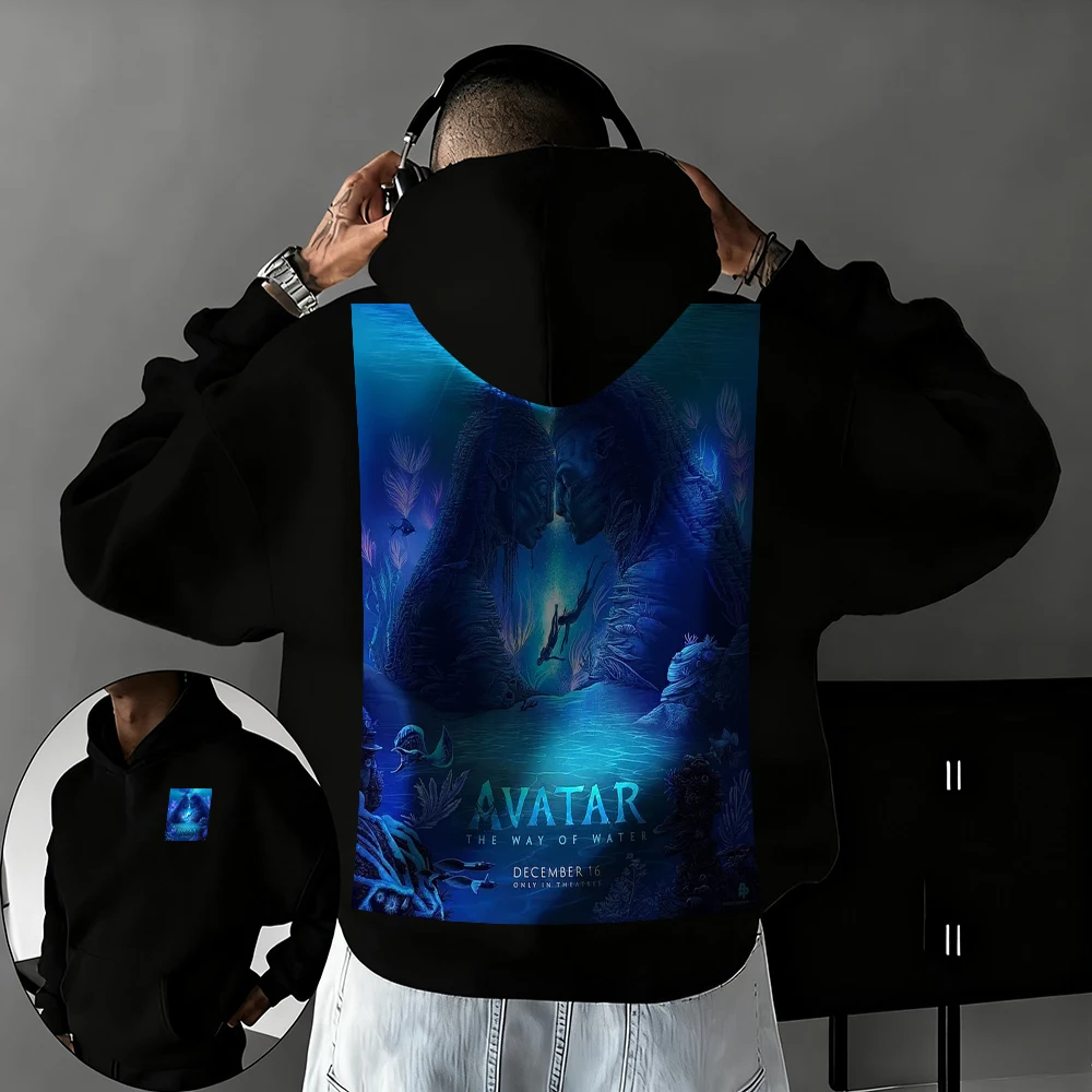 

2025-26, осенне-зимние мужские и женские индивидуальные толстовки для отдыха из чистого хлопка с принтом, крутые толстовки в уличном тренде