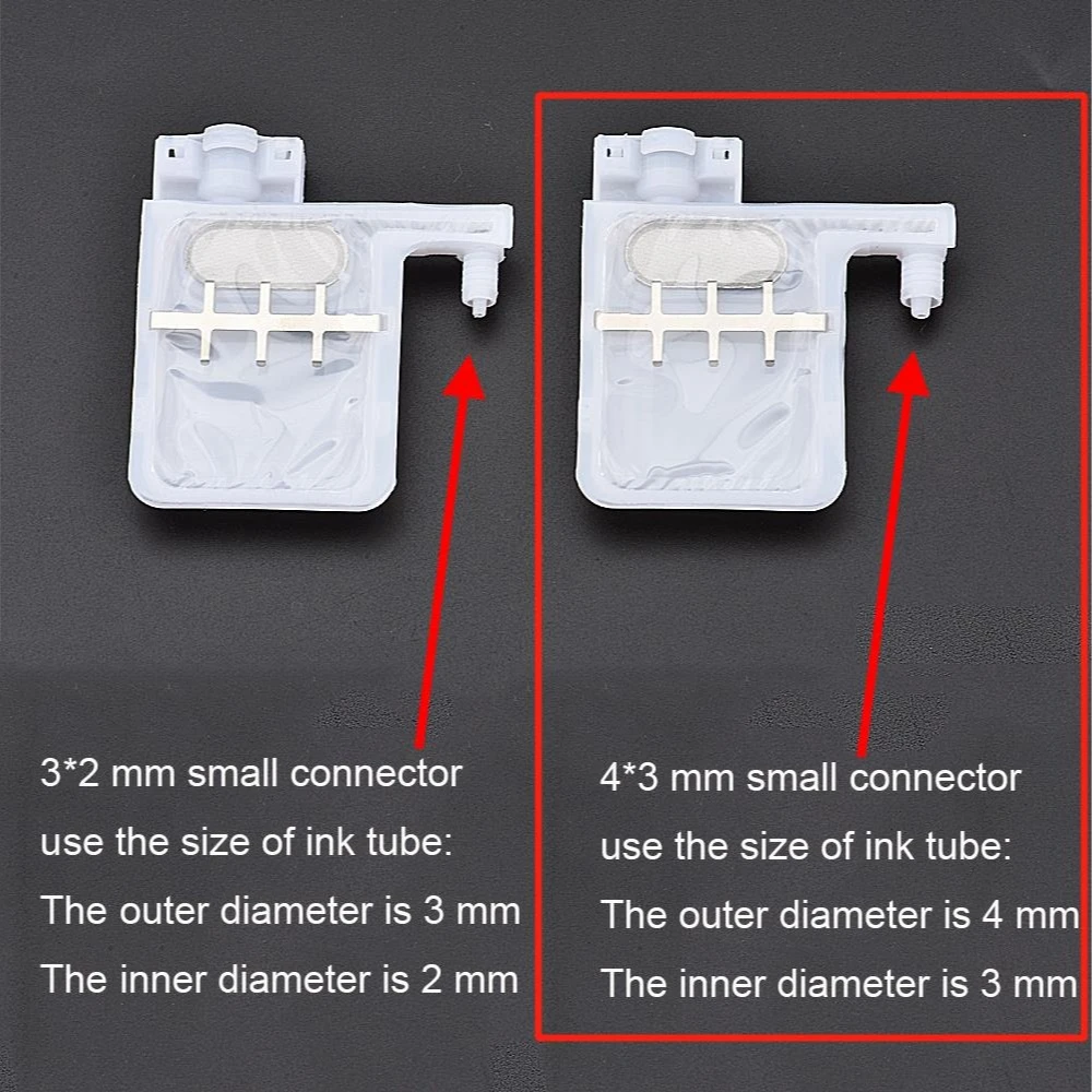 Large‑Capacity DX5 Ink Damper Filter 10‑20PCS For Epson DX5 XP600 4720/Mutoh/Roland/Allwin/Xuli Inkjet Printer Replacement Part