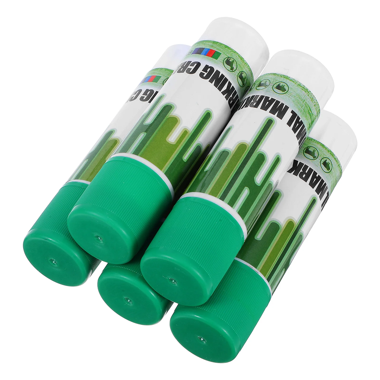 5 pçs gado marcação cor varas resistente à água torção design para vacas porcos cabras ovelhas fazenda identificação animal