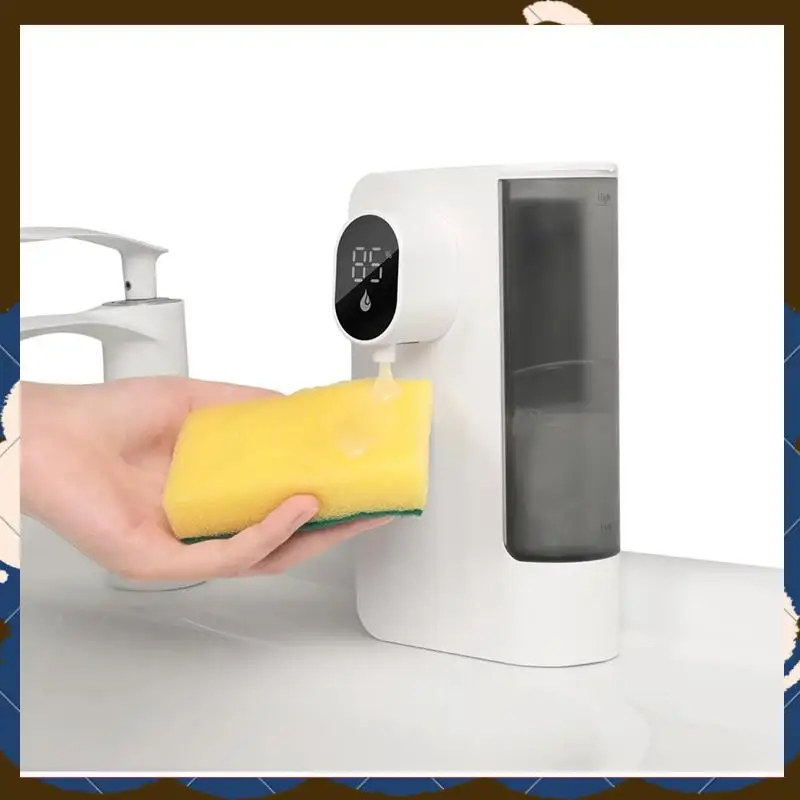 

Fully Automatic Induction Soap Dispenser Kitchen Soap Dispenser Bathroom Intelligent Soap Dispenser-[A53I]