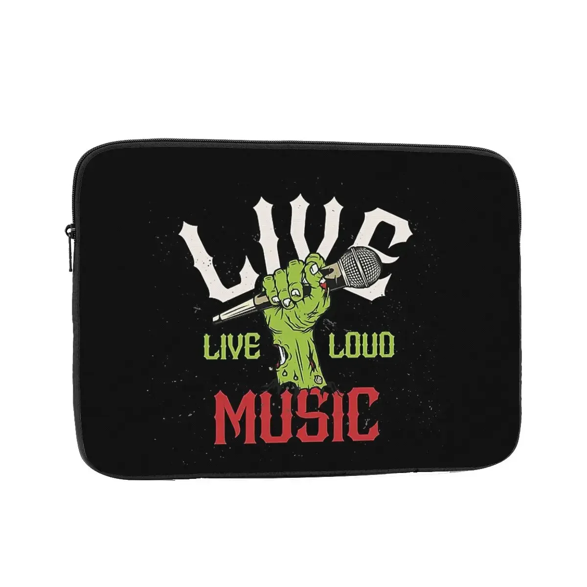 

Live Music Zombie Hand Support Live Music Music Lover Computer Ipad Laptop Cover Case17 15 13 12 10 Inch Laptop Sleeve Bag