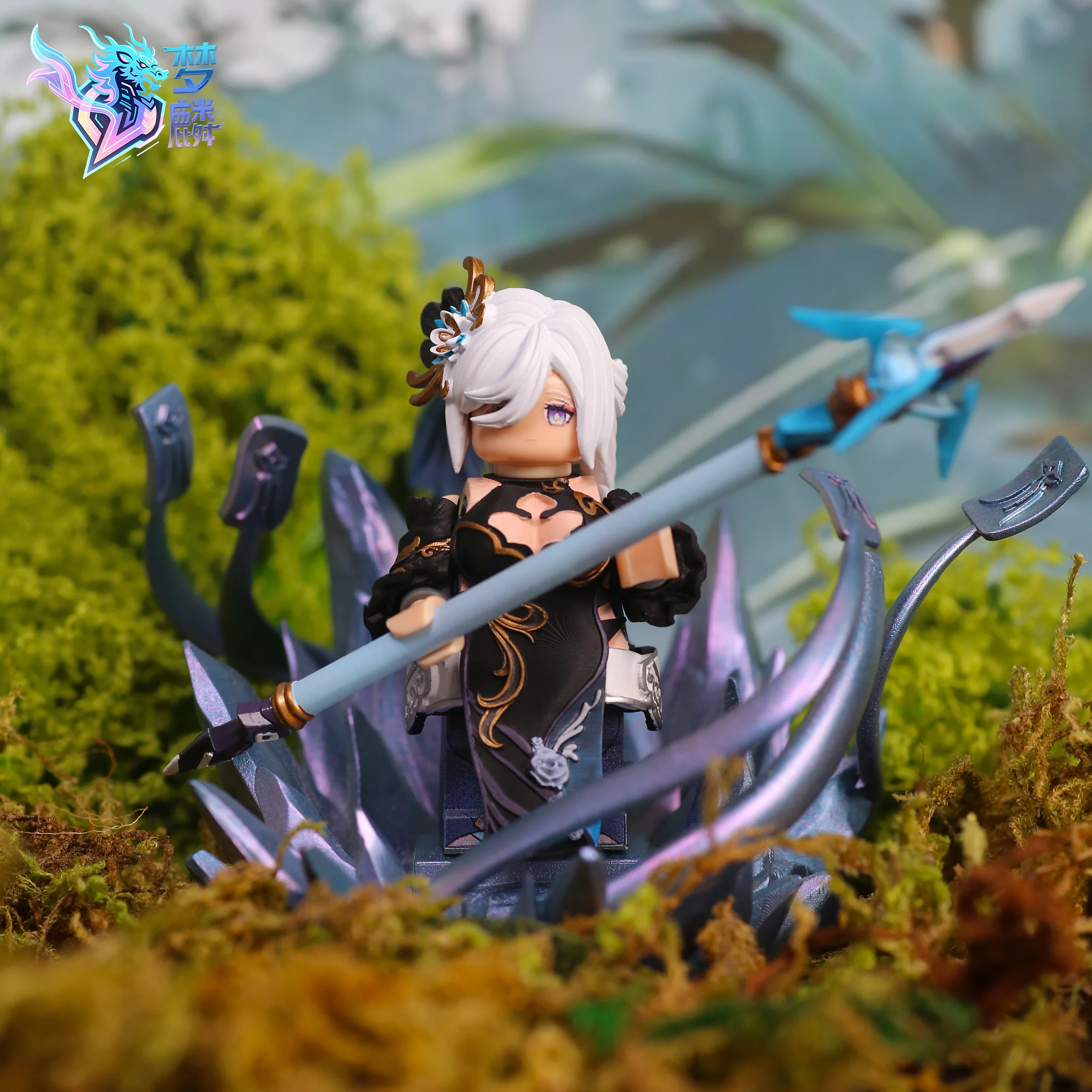 

Anime Genshin Impact Shenhe Cosplay Cartoon Handmade Miniature Figurine Figures Model Plaything Garage Kits Piece Together Gift