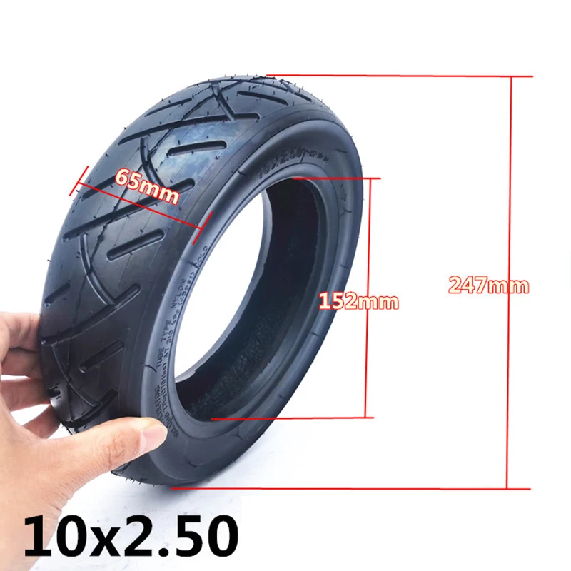 10 Inch Electric Skateboard Tire 10x2.5 for Electric Scooter Skate Board 10x2.50 Tyre Outer Tire