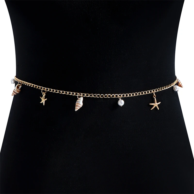 Böhmisches handgefertigtes Muschelarmband für Damen, elegantes Armband mit Imitationsperlenanhänger, Sommer-Strandschmuck, Geschenke – Detail 18