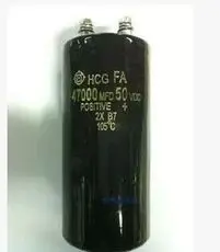 New Original Screw Foot Electrolytic Capacitor 10V 50V 63V 80V 100V 160V 250V 400V 450V 50X105 Inverter 1000UF 1500UF