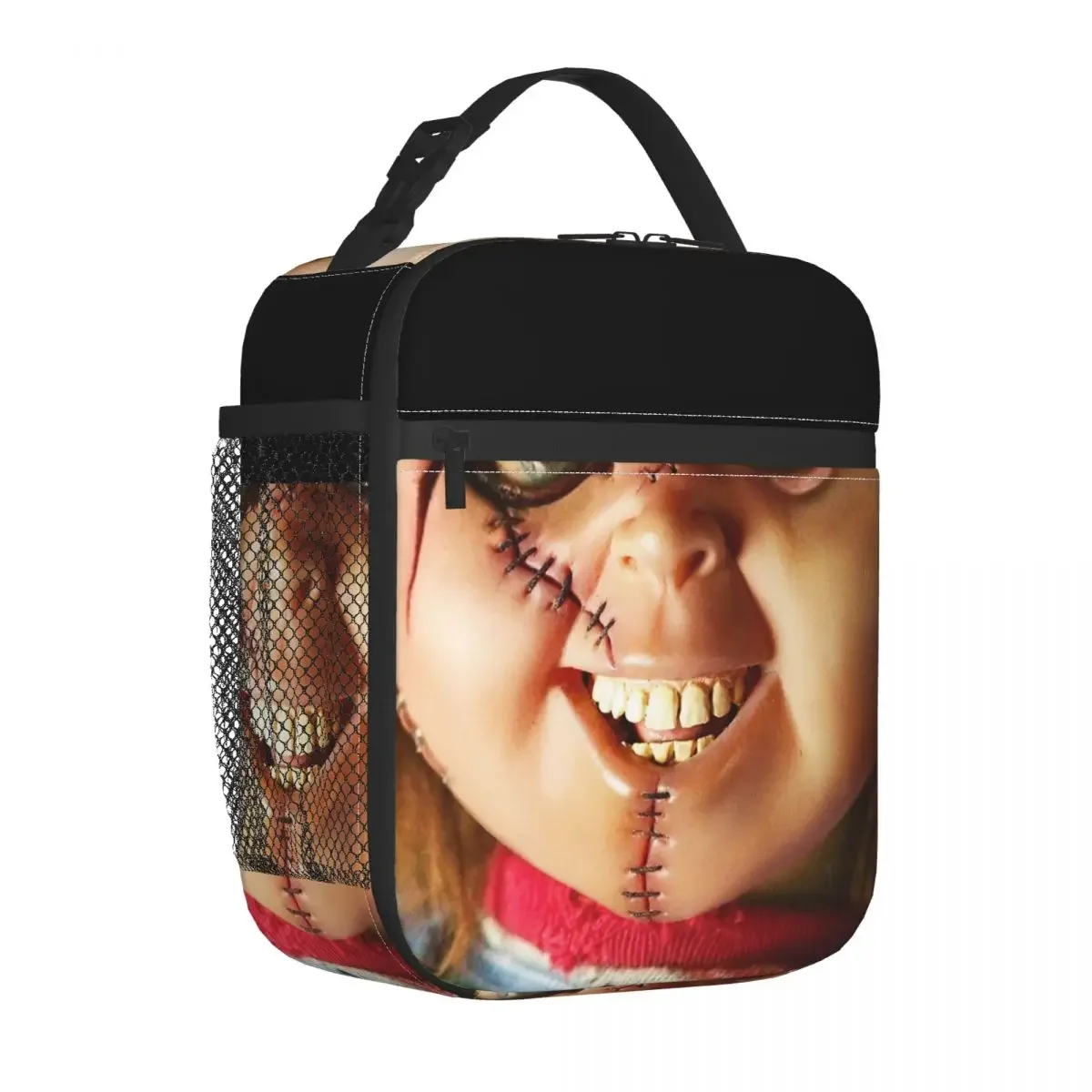 

Chucky Insulated Lunch Tote Bag Portable Horror Lunch Container Leakproof Cooler Thermal Bento Box Outdoor