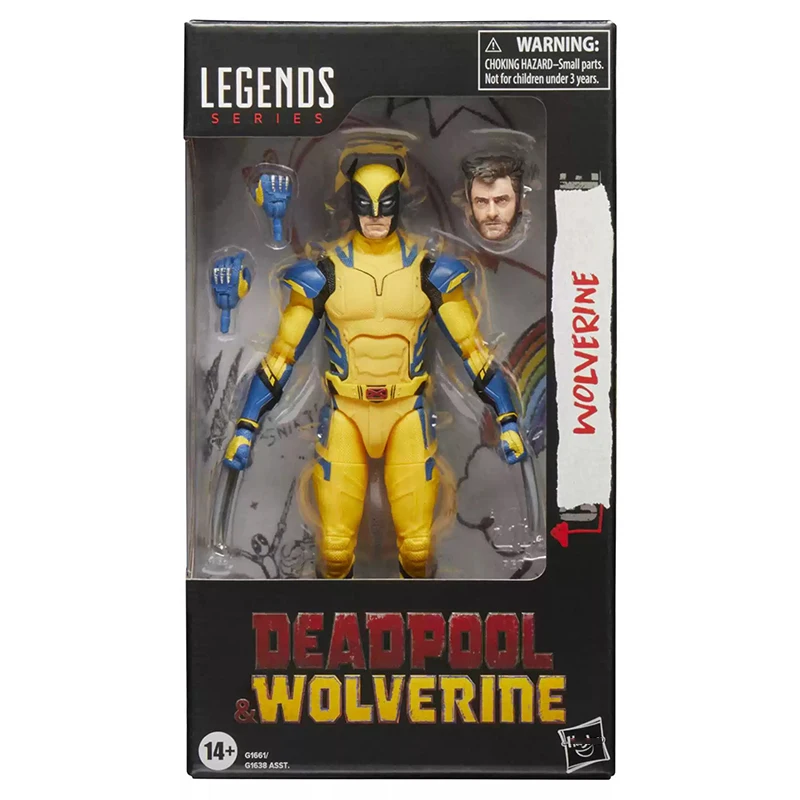 Legends X-Men Figuur Derde Film Deadpool & Wolverine Action Figure James Howlett Logan Figuren Model Film Speelgoed Decor Kids Gift