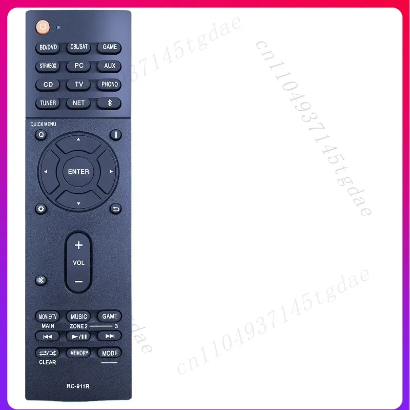 2pcs RC-911R Replacement Remote Control for Onkyo AV Receiver TX-NR575 TX-NR585 TX-NR656-