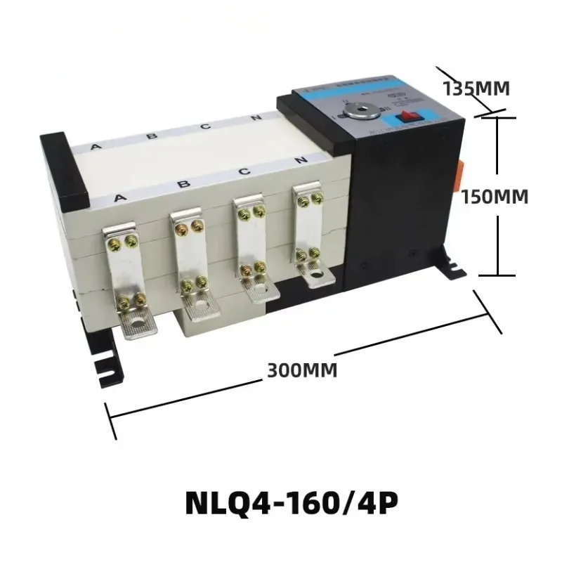 63A/100A/32A 4P PC Isolated ATS, Fire Protection, Two In One Out