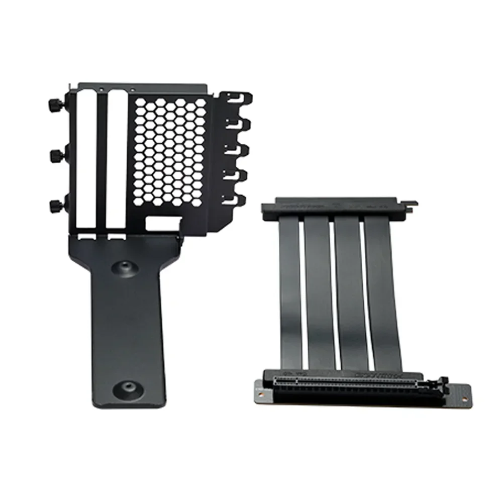 Phanteks VGPUKT 4.0 PCI-E 4.0 GPU Riser Cable RTX 4090 Graphics Card Universal Vertical Bracket Kit 7 Slot Mount VGA ATX Chassis