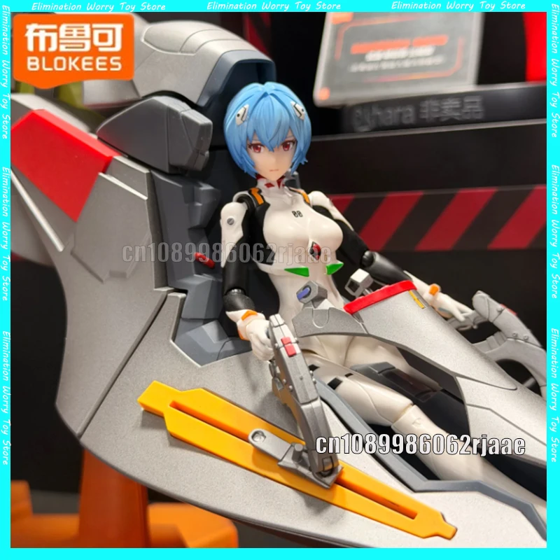 

Original Blokees EVANGELION Ayanami Rei EVA-00 Model Kit PVC Anime Figures Action Figure Model Toys Christmas Gift
