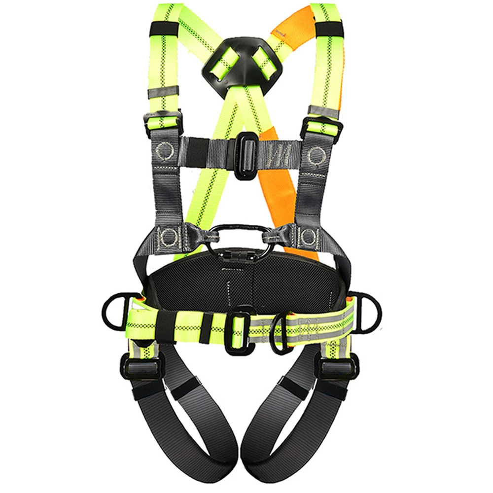 حزام أمان الإنقاذ من الحرائق مع أشرطة عاكسة لعمليات الطوارئ وحزام إيقاف السقوط عالي الحرارة