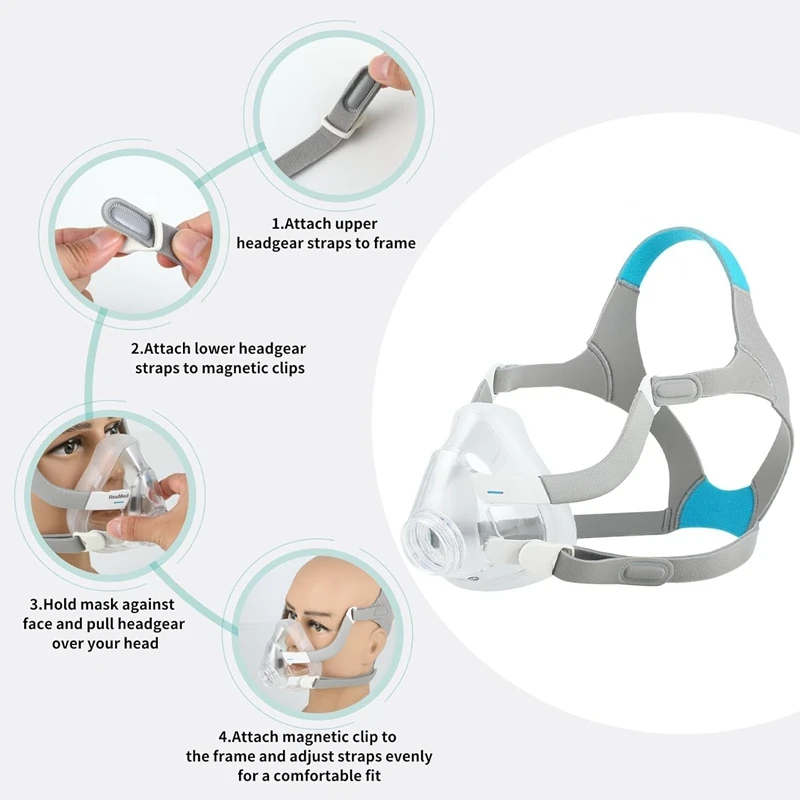 2 упаковки сменных головных уборов, совместимых с F20, с магнитными зажимами, регулируемый сменный ремешок для головного убора для F20