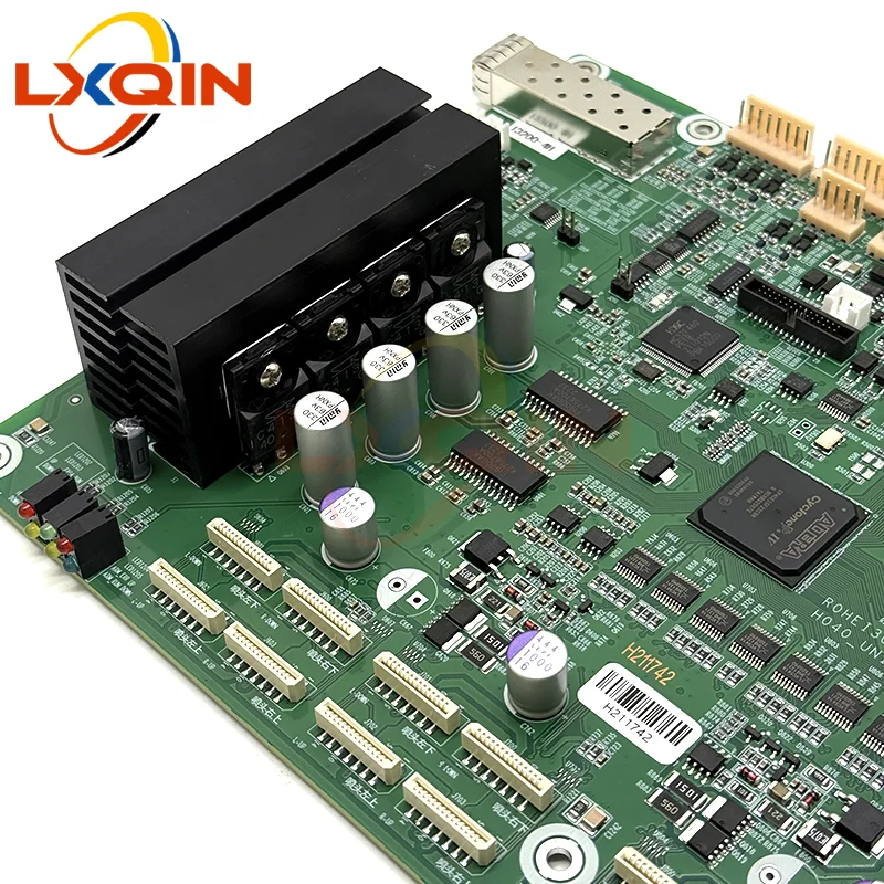 

Плата управления LXQIN i3200-4 Heads-H040_UNIFY_I3200_V2_0 BYHX для печатающей головки Epson i3200 для планшетного принтера, плата для головки I3200
