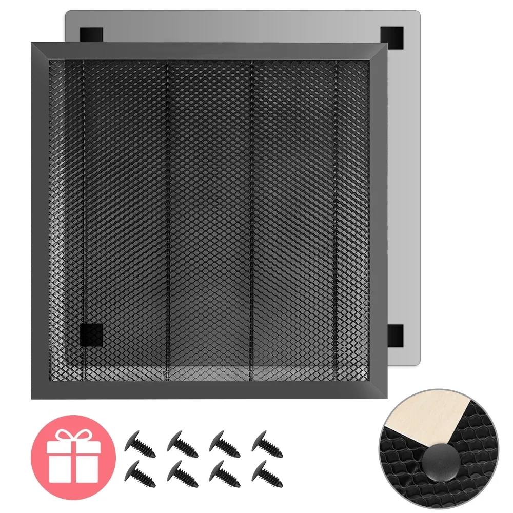 

CNC Laser Enquipment Parts Honeycomb Working Table Size 400*400/430*400mm For CO2 Cutting Machine Engraver