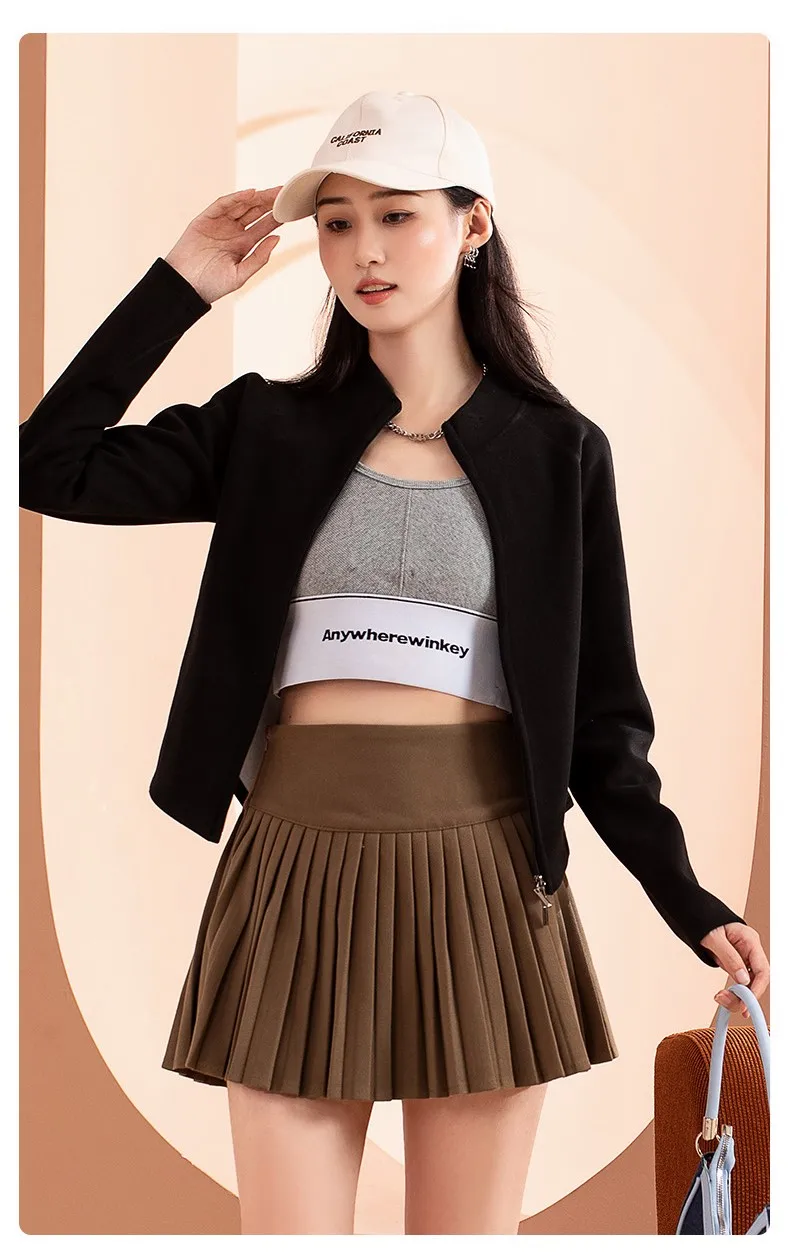 بلوزة من الصوف بدون قبعة المرأة هوديي Y2K الصيف س الرقبة بساطتها كلينفيت الشريط الدانتيل يصل Crewneck تيري الفانيلا الوردي الباستيل