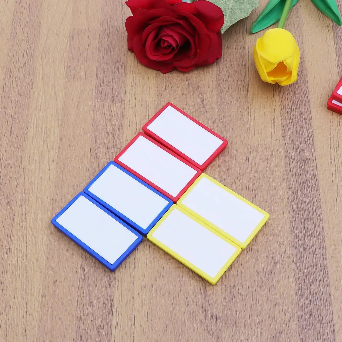 18 قطعة من اللوازم المغناطيسية للسبورة البيضاء للثلاجة وإبزيم قابل للكتابة