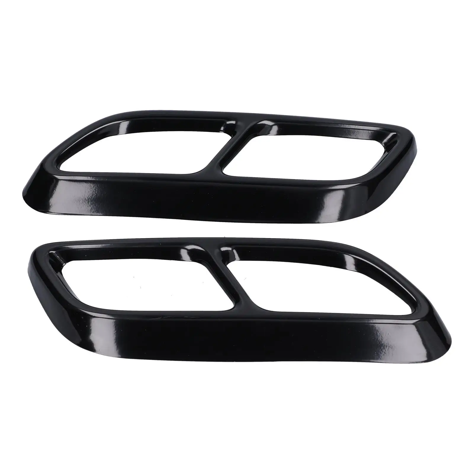 

Glossy Black Tail Exhaust Trim for cadillac CT5 2020 - for car Modification Tail Throat Frame Replacement